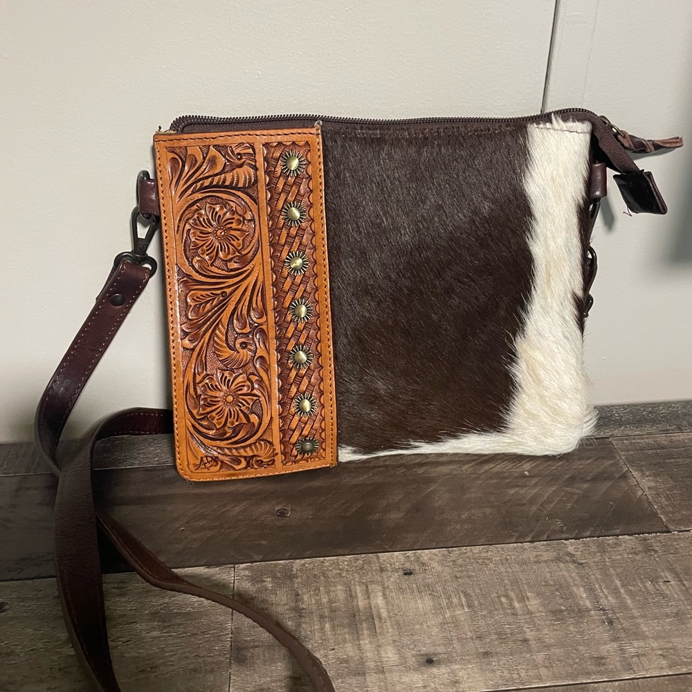 American Darling Cowhide Crossbody
